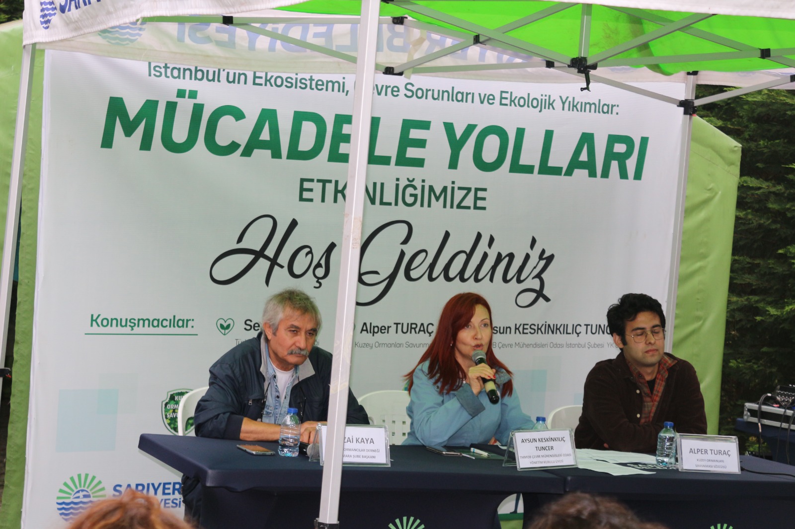 Atatürk Kent Ormanında  Gerçekleşen Panelde İstanbul'un Ekosistemi ve Ekolojik Yıkımlara Karşı Mücadele Yolları Tartışıldı