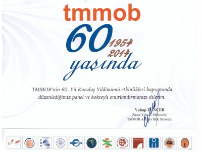 TMMOB’NİN 60. KURULUŞ YILDÖNÜMÜ ETKİNLİKLERİ